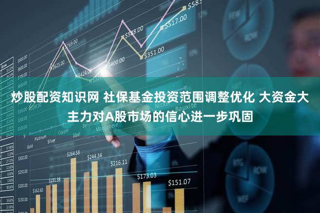 炒股配资知识网 社保基金投资范围调整优化 大资金大主力对A股市场的信心进一步巩固