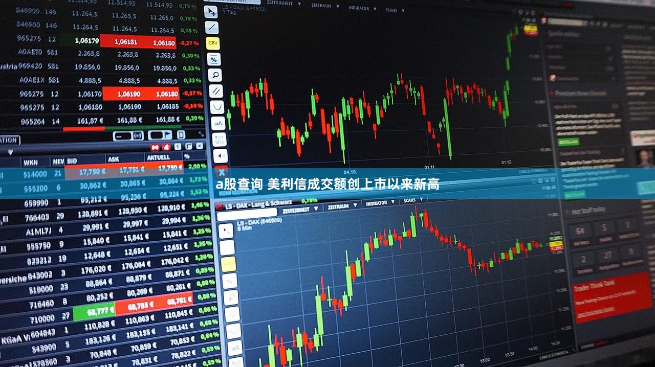 a股查询 美利信成交额创上市以来新高